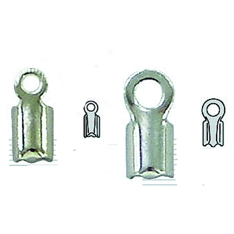 CAPICORDA 2MM - COL. ARGENTO 10 PZ