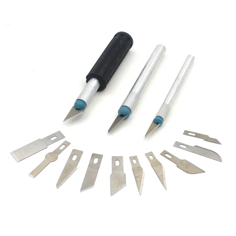 SET CUCHILLOS PARA HOBBY 13 PIEZAS