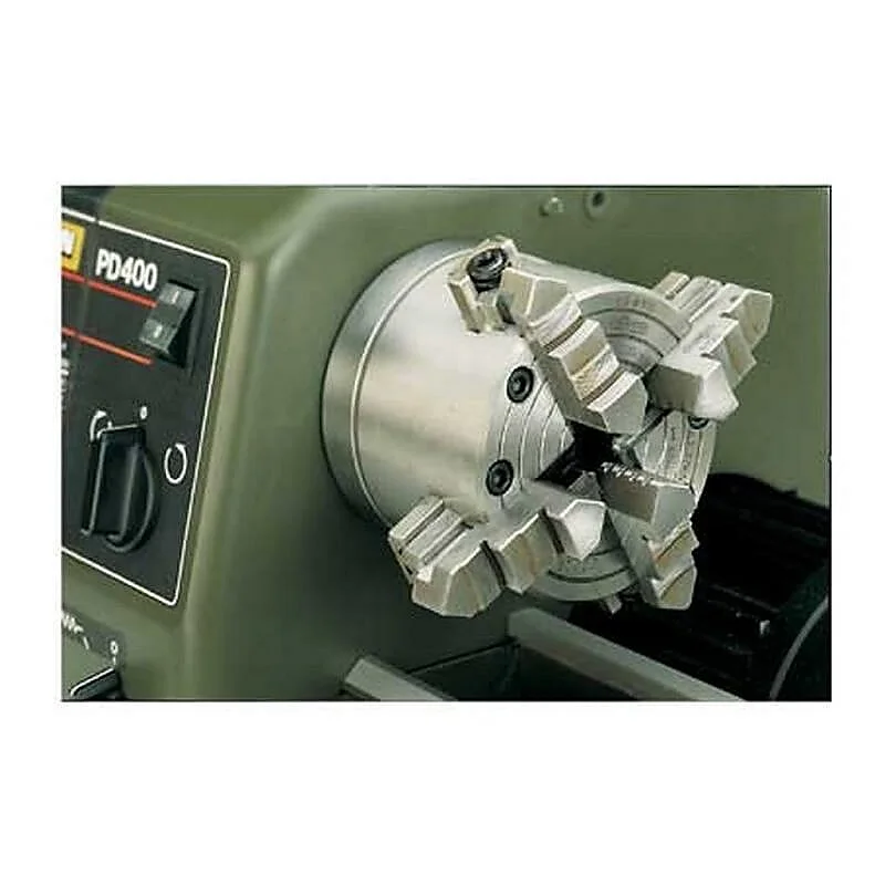 PROXXON PD 400/E - PLATO DE 4 GARRAS DE AJUSTE