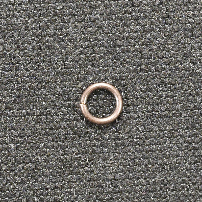 ANNEAU DE BOUT 14X1.3MM - COL. BRONZE 10 GR