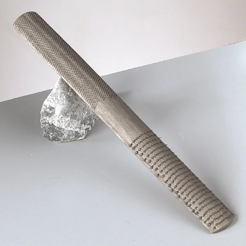 LIME POUR STÉATITE - SEMI RONDE 20 CM