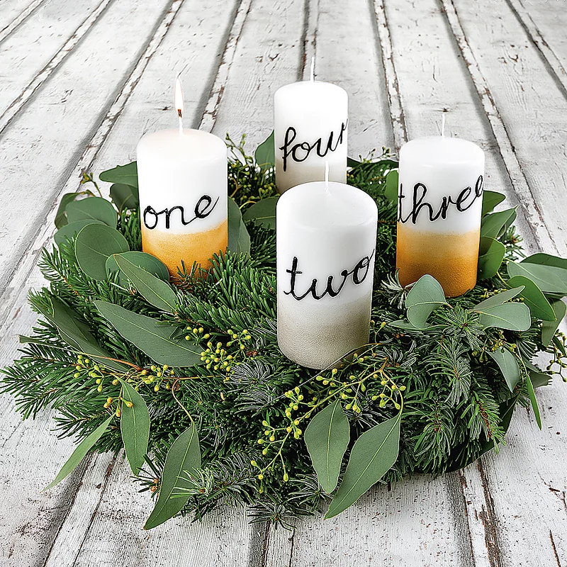 Marabu 1805000009882 Candle Pen Set, 10 Candle Pens Of 25 Ml, Creamy - View #8