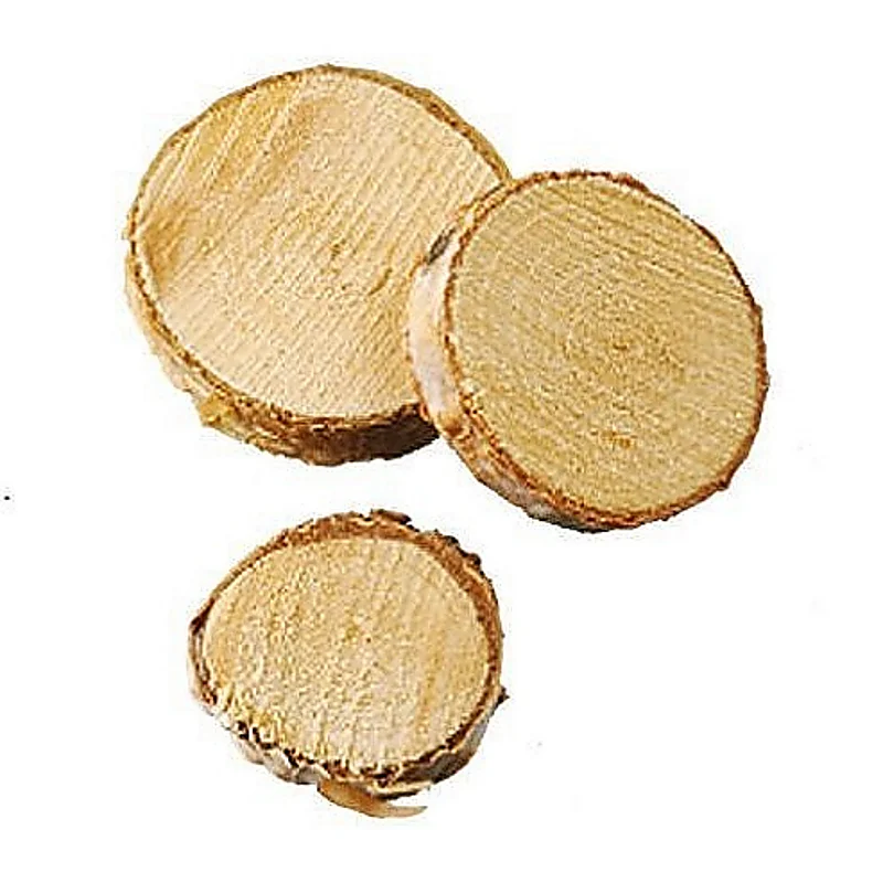 DISQUES EN BOIS D. 10 - 30 MM - 200 G