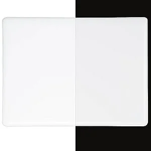 BULLSEYE 0013-30F - BLANC EXTRA OPAQUE D.RLD 3MM OPAL