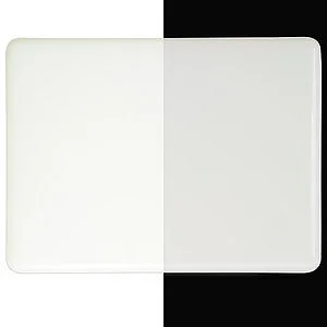BULLSEYE 0113-380F - WHITE TEKTA 3MM TRASP