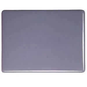 BULLSEYE 0304-30F - BLUE LAVANDER OPAL D. ROLLED 3MM COE 90