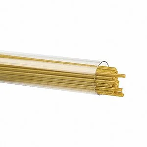 BULLSEYE STRINGERS - 0337 OPAL AU CARAMEL TUBE 180 GR