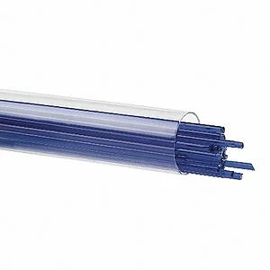 BULLSEYE STRINGERS - 1114 BLEU FONCÉ TRANSPARENT TUBE 180 GR