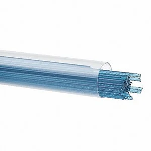 BULLSEYE STRINGERS - 1116 TURQUOISE TRANSPARENT TUBE 180 GR