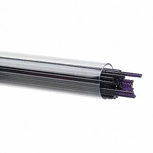 BULLSEYE STRINGERS - 1128 VIOLET TRANSPARENT TUBE 180 GR