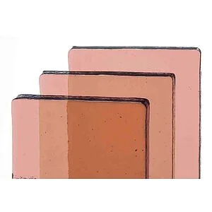 BULLSEYE BILLETS - 1834-65 F TINT CORAL ORANGE