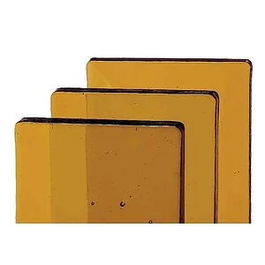 BULLSEYE BILLETS - 1838-65 F TINT DARK AMBER