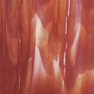 BULLSEYE 2124-00F - ROUGE BLANC S.RLD 3MM STREAKY