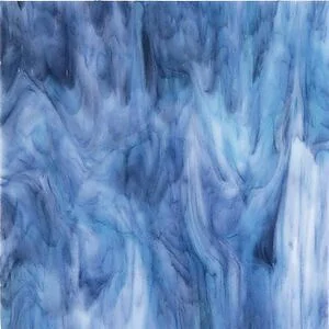 BULLSEYE 3086-30F - BLEU NUIT D.RLD 3MM STREAKY