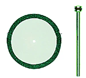 DISQUE À TRONÇONNER DIAMANTÉ, Ø 38 MM + 1 TIGE
