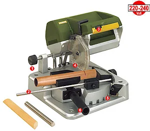 PROXXON KGS 80 - SCIE À ONGLET