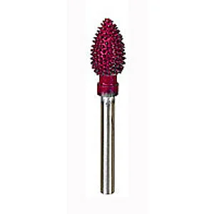 RÂPE MÉTALLIQUE EN CARBURE TUNGSTÈNE FORME CONIQUE, 8 X 12 MM