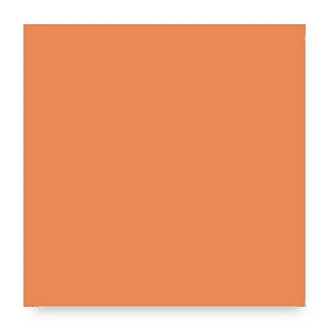 undurchsichtig Melonenorange