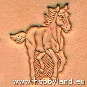 STAMPO 3-D CAVALLO IN CORSA