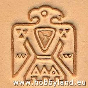 LEATHER 3D STAMP - THUNDERBIRD