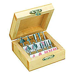JEU DE 10 FRAISES A PROFILER PROXXON