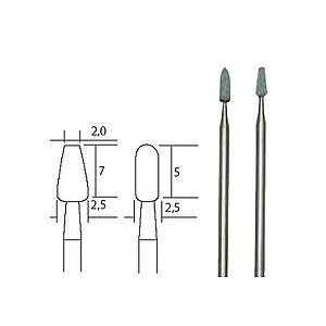 MEULES EN CARBURE DE SILICIUM - 2 PCS