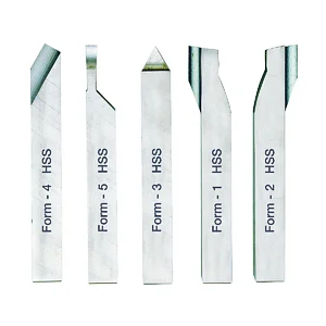 JEU DE 5 OUTILS DE TOURNAGE 10X10MM