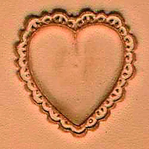 MATOIR 3D POUR CUIR - COEUR