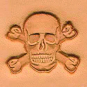 MATOIR 3D POUR CUIR - CRÂNE