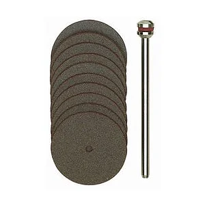 TRENNSCHEIBEN, Ø 22 MM, 10 STÜCK + 1 TRÄGER