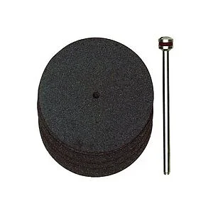 TRENNSCHEIBEN, Ø 38 MM, 5 STÜCK + 1 TRÄGER