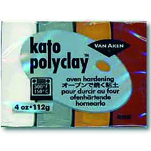 KATO POLYCLAY METALLIC COLORS SET