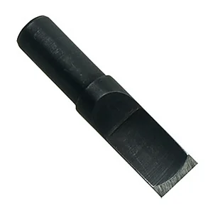 LAME EN ACIER GOUGE POUR COUTEAU À OUVRIR 6 MM