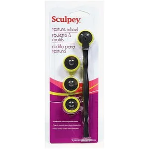 SCULPEY TEXTURE WHEEL WITH 4 HEADS