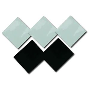 SET DE 5 PLAQUES COULEURS BASIQUE BULLSEYE COE 90