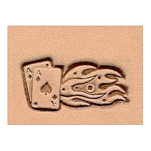MATOIR 3D POUR CUIR - DOUBLE FLAME