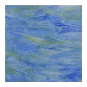 DOM OPAL GLAS TO0041 - BLAU / WEISS / GRÜN