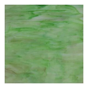DOM OPAL GLAS TO0076 - WEISS / GRÜN / GRAU