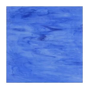 DOM OPAL GLAS A623 - HELL BLAU / WEISS