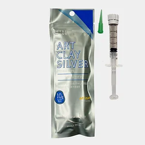 ART CLAY SILVER SYRINGE TYPE + 1 TIP 10 GM