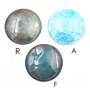 Blue Turquoise Clear