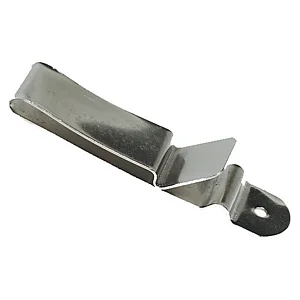 CLIP LARGE 22 X 90 MM - COL. NICKEL