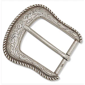 ENGRAVED FLORAL SCHNALLE 40 MM