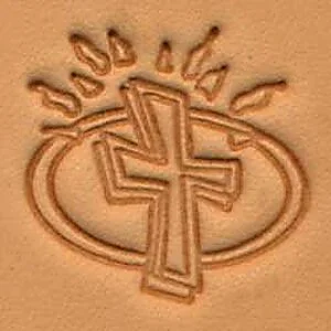 LEDERSTEMPEL 3D - KREUZ