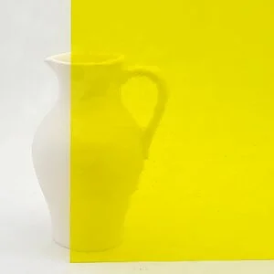 VERRE CATHÉDRAL DOM 160-2 - JAUNE CITRON
