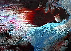 YOUGHIOGHENY 1697 SP - ROT PINK HELLBLAU WACHSWEIß