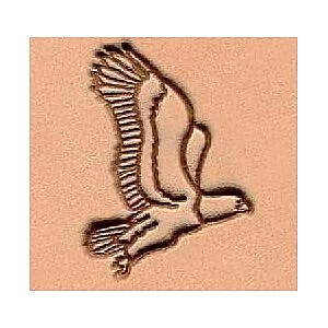 LEDERSTEMPEL 3D - ADLER IM FLUG