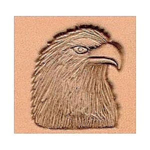 LEDERSTEMPEL 3D - ADLERKOPF