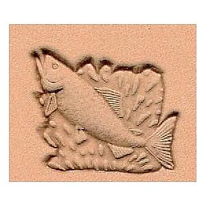 LEDERSTEMPEL 3D - FORELLE