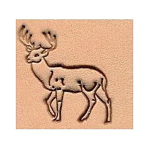 LEDERSTEMPEL 3D - HIRSCH 23 MM